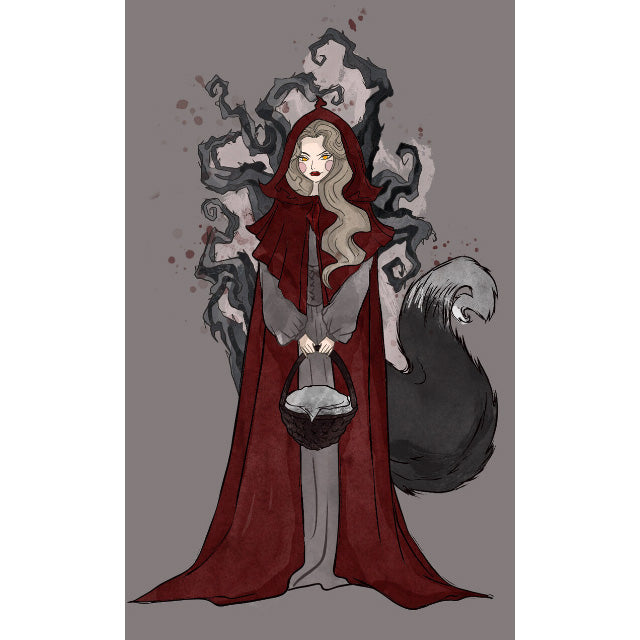 Little Red Wolf Hoodie